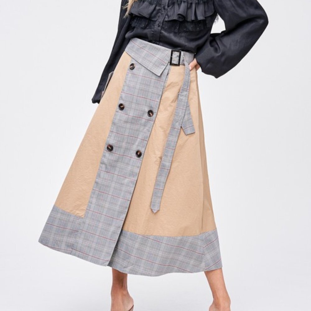 Belted Skirt